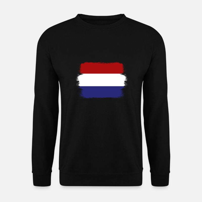 Netherlands Flag Holland Dutch flag - Unisex Sweatshirt - black