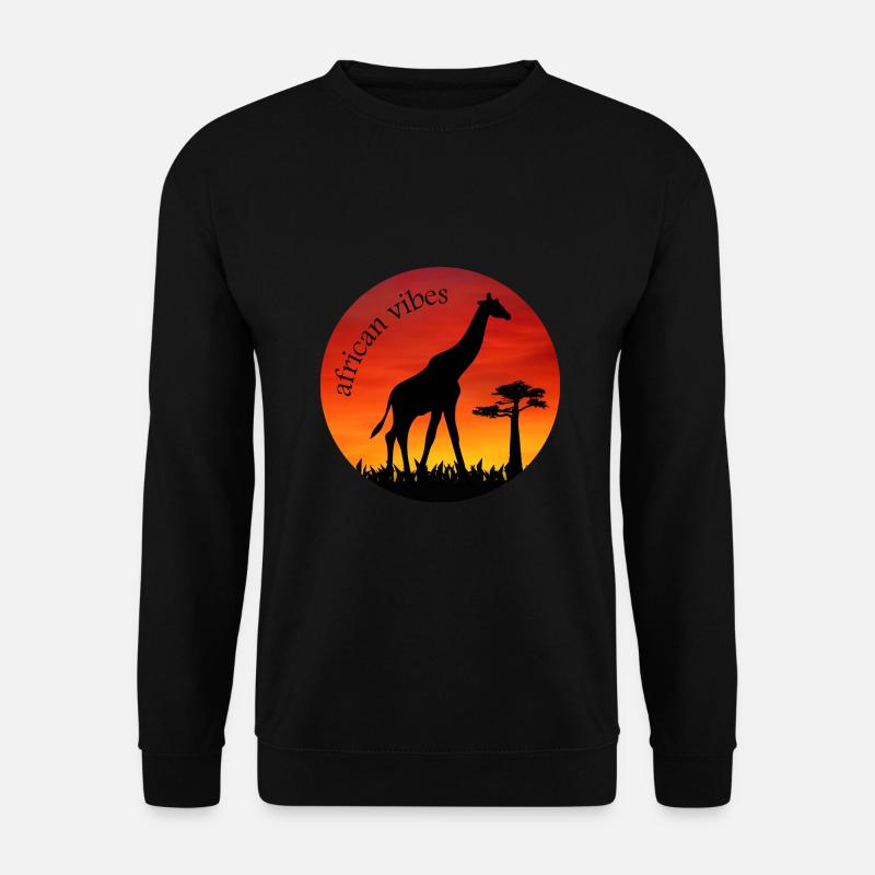 giraffe 1 - Unisex Pullover - Schwarz