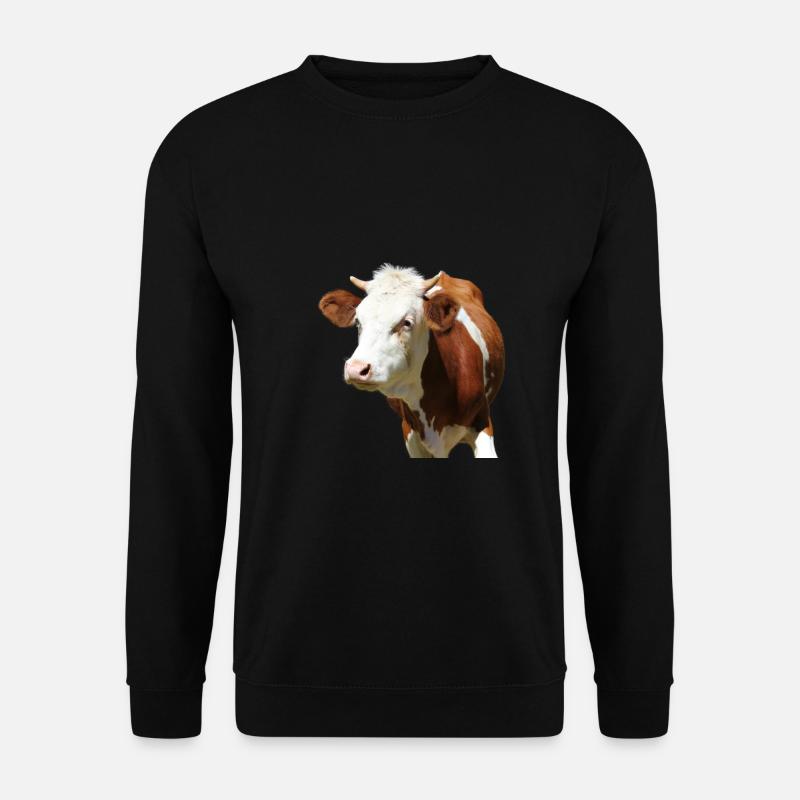 Cow - Unisex Sweatshirt - black