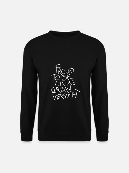PROUD TO BE LEFT-HAND - Unisex Sweatshirt - black