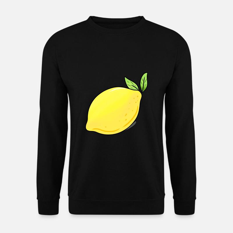 lemon - Unisex Sweatshirt - black