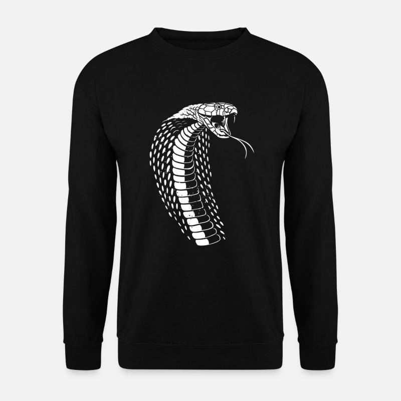 Cobra - Schlange - Unisex Pullover - Schwarz