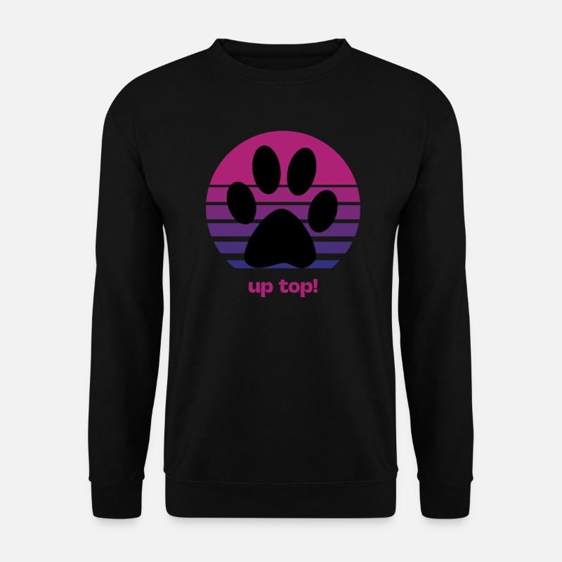 ganz oben - Unisex Pullover - Schwarz