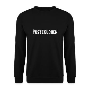 Pustekuchen - Unisex Pullover - Schwarz - Vorne - Alina (178cm) & Michal (187cm)