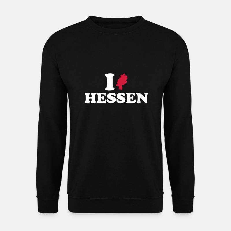 Hessen - Unisex Pullover - Schwarz