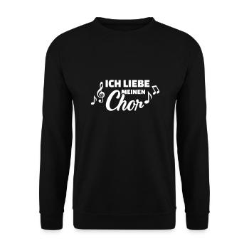 Chor - Unisex Pullover - Schwarz - Vorne - Alina (178cm) & Michal (187cm)