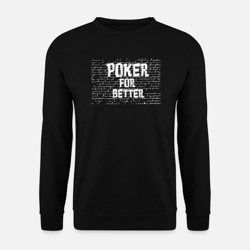 poker - Unisex Sweatshirt - black