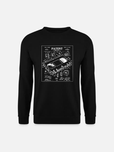 vintage VHS tape design - Unisex Sweatshirt - black