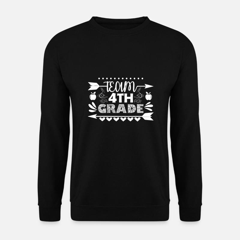 Team 4th Grade Teacher - Unisex Sweatshirt - black