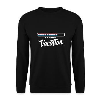 Luxembourg flag Luxembourg flag Home - Unisex Sweatshirt - black - Front - Alina (178cm) & Michal (187cm)