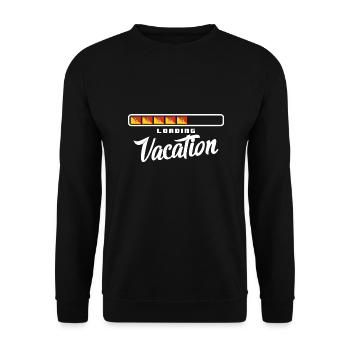 Sicile Flag Italie Palerme Trinacria Italia - Sweat-shirt Unisexe - noir - Devant - Alina (178cm) & Michal (187cm)