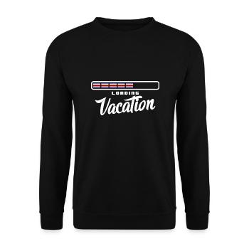 Costa Rica Flag Used Look Flag Vintage Home - Sweat-shirt Unisexe - noir - Devant - Alina (178cm) & Michal (187cm)