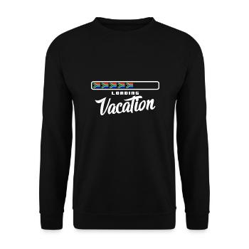 South Africa flag Africa South African flag - Unisex Sweatshirt - black - Front - Alina (178cm) & Michal (187cm)