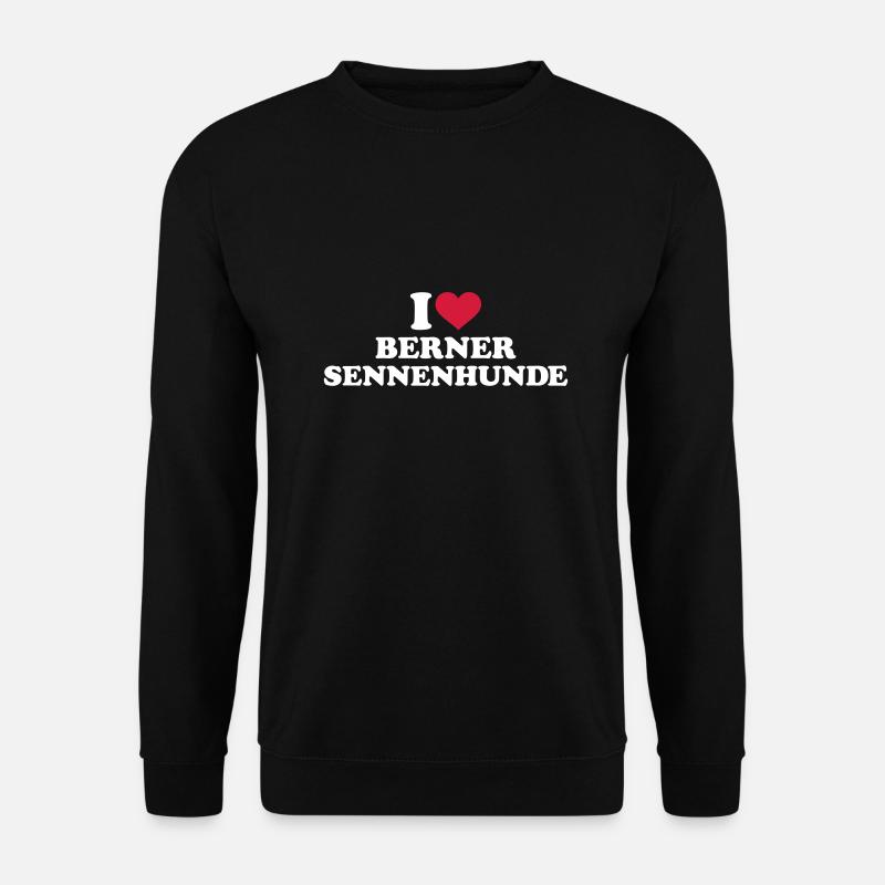 Berner Sennenhund - Unisex Pullover - Schwarz