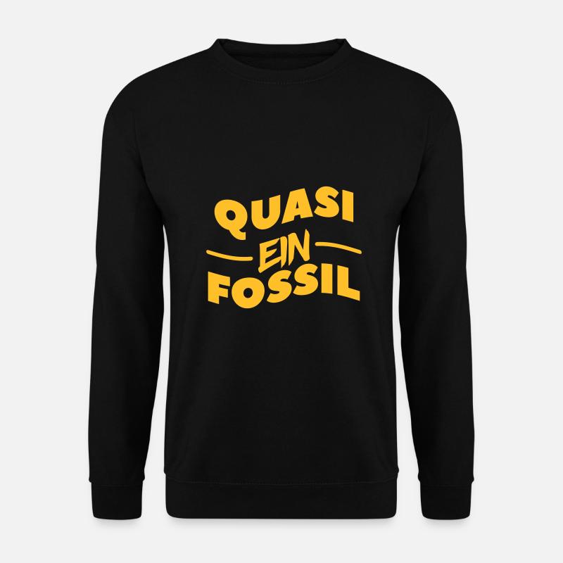 ein fossil - Unisex Pullover - Schwarz