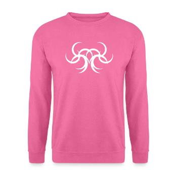 chemise tribal unisexe - Sweat-shirt Unisexe - rose - Devant