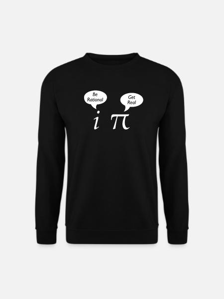 mathe pie witz spaß mathematik physik lehrer witze - Unisex Pullover - Schwarz