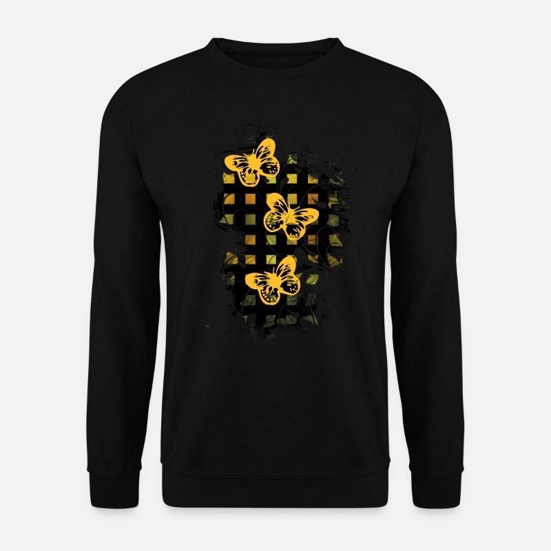 falter schmetterling - Unisex Pullover - Schwarz