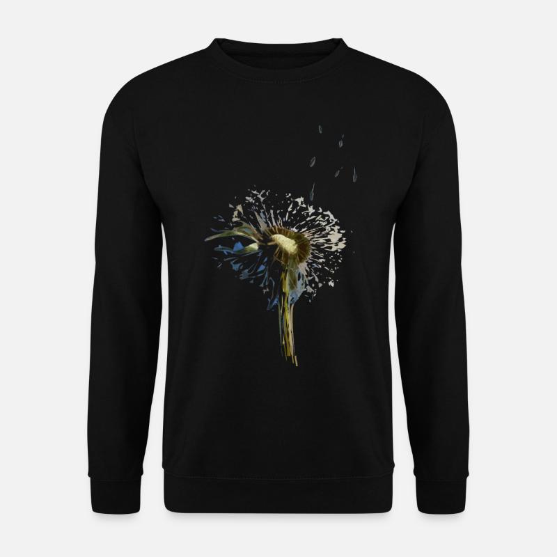 Pusteblume - Unisex Pullover - Schwarz