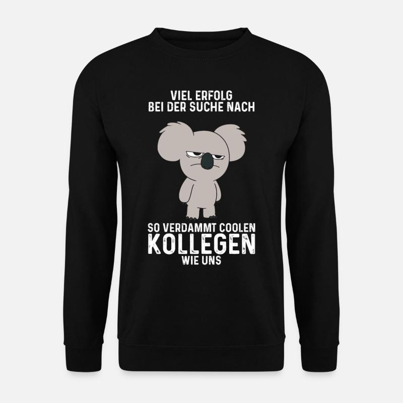 Viel Erfolg Jobwechsel Kollege Abschied Arbeit - Unisex Pullover - Schwarz