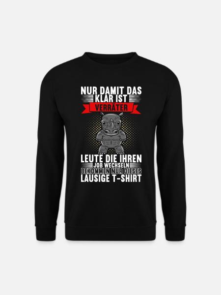 Abschiedsgeschenk Jobwechsel Kollege - Unisex Pullover - Schwarz