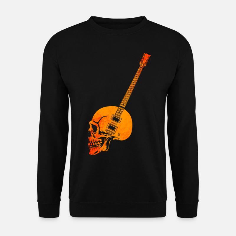 Rock and Roll guitarist - Unisex Sweatshirt - black