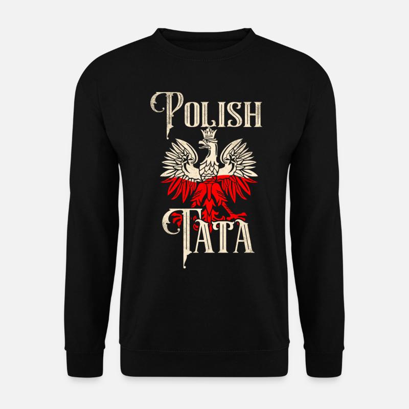 Pologne mère drapeau polonais - Sweat-shirt Unisexe - noir
