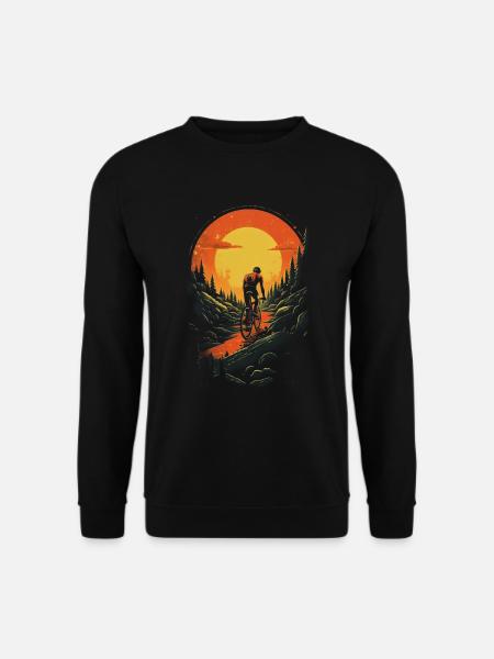 Radfahren - Unisex Pullover - Schwarz