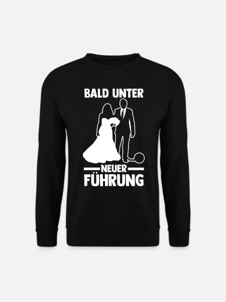 Bräutigam Hochzeit Heiraten Junggesellenabschied - Unisex Pullover - Schwarz