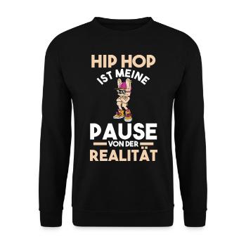 Hip Hop Tänzer - Unisex Pullover - Schwarz - Vorne - Alina (178cm) & Michal (187cm)