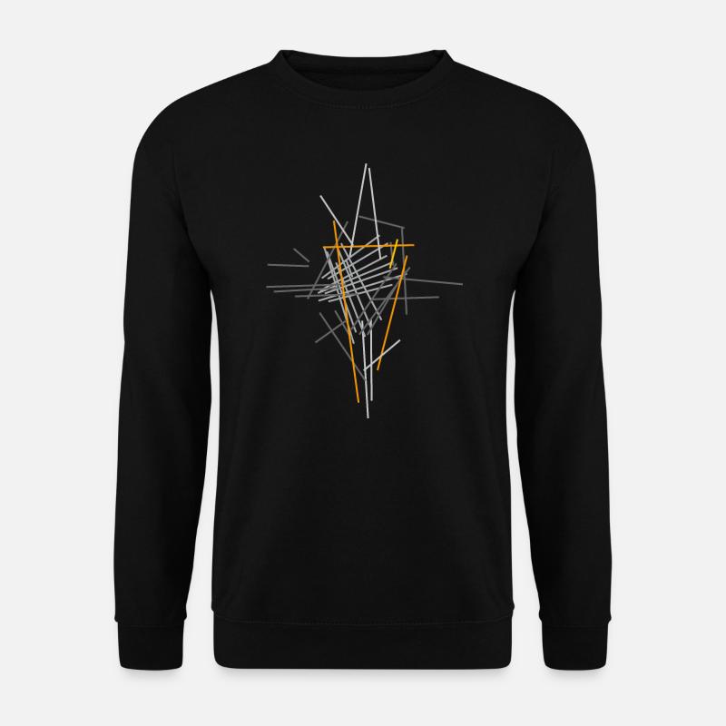 abstract - Unisex Sweatshirt - black