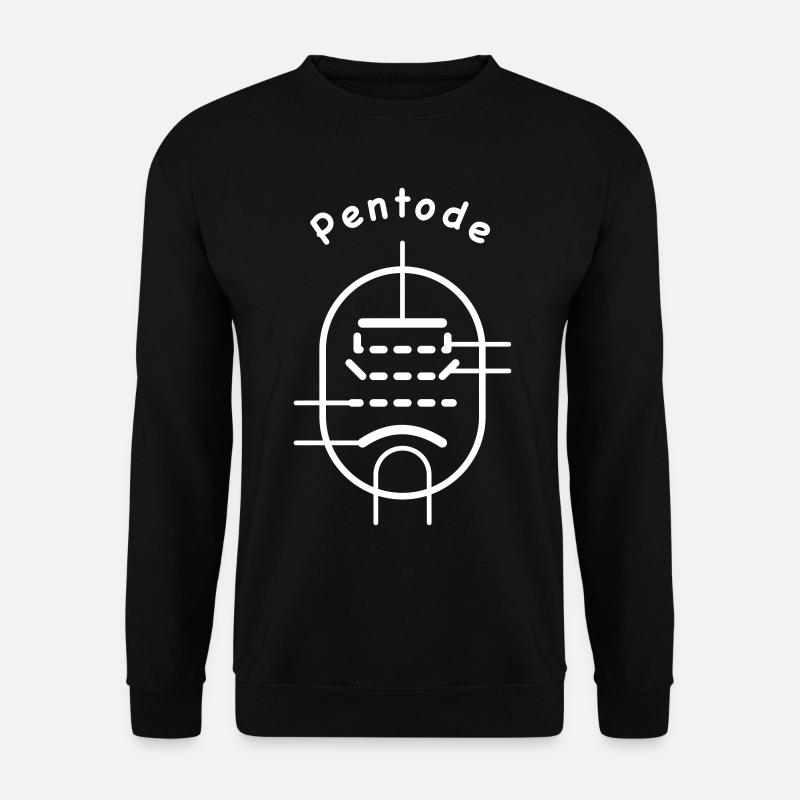 Vakuumröhren-Symbol Pentode - Unisex Pullover - Schwarz