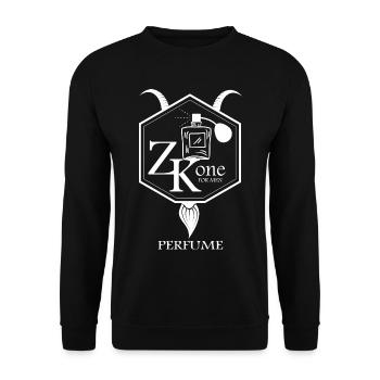 Parfum pour homme - Sweat-shirt Unisexe - noir - Devant - Alina (178cm) & Michal (187cm)