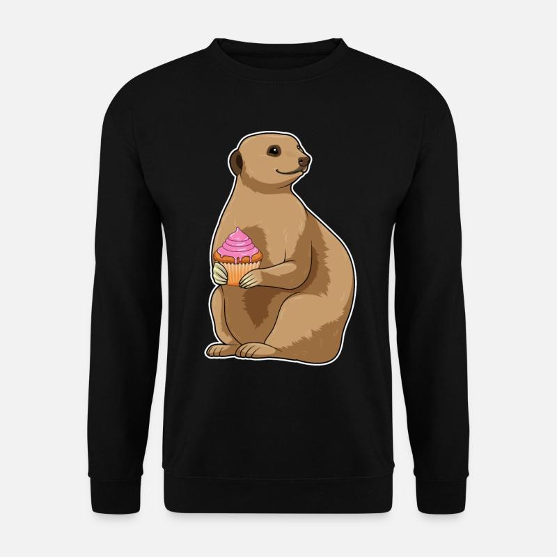 Muffin suricate - Sweat-shirt Unisexe - noir