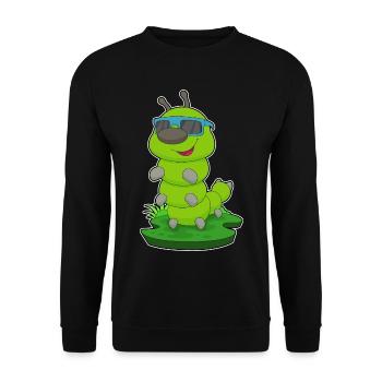 Lunettes de soleil Caterpillar - Sweat-shirt Unisexe - noir - Devant - Alina (178cm) & Michal (187cm)