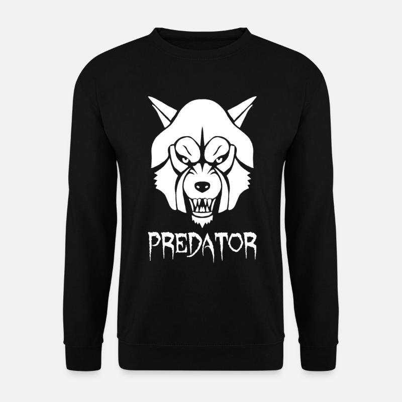 Raubtier - Unisex Pullover - Schwarz