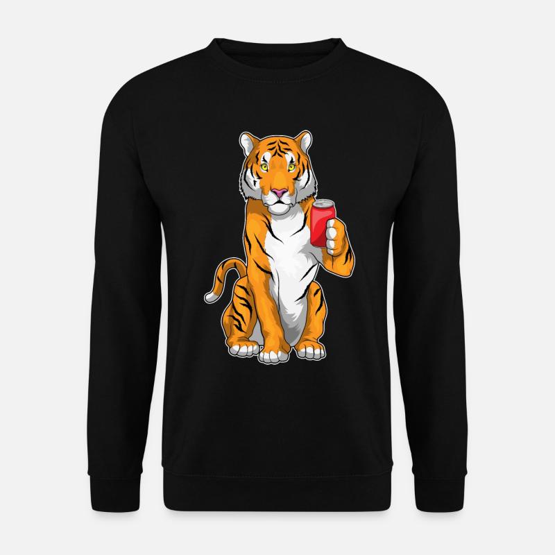 Limonade Tiger - Sweat-shirt Unisexe - noir