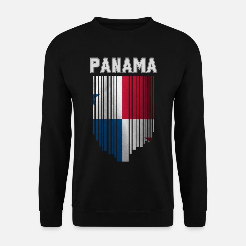 Panamaische Flagge, panamaischer Stolz - Unisex Pullover - Schwarz
