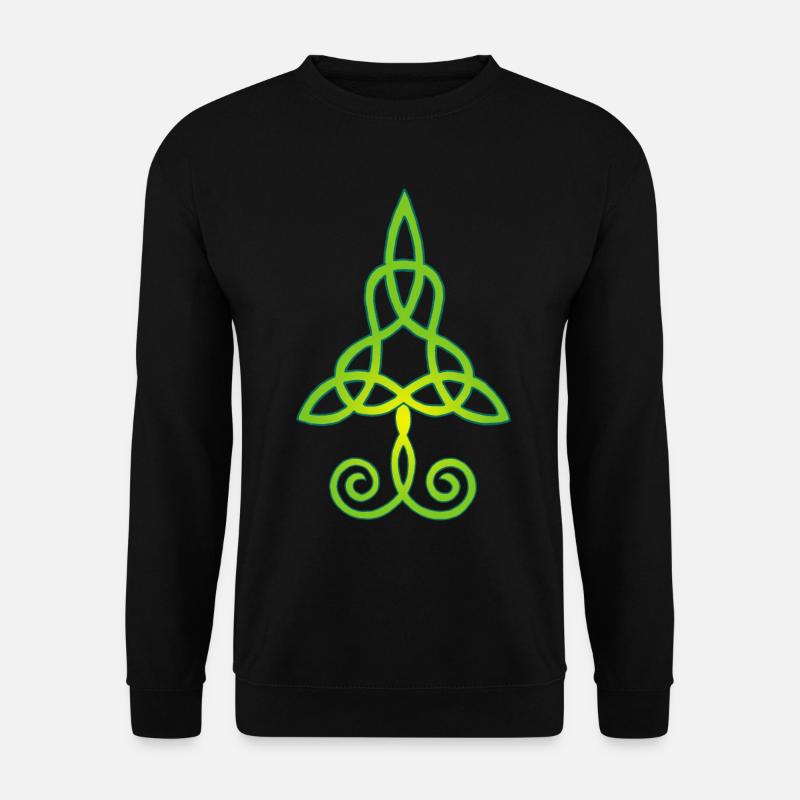 Bäume und Natur - Unisex Pullover - Schwarz