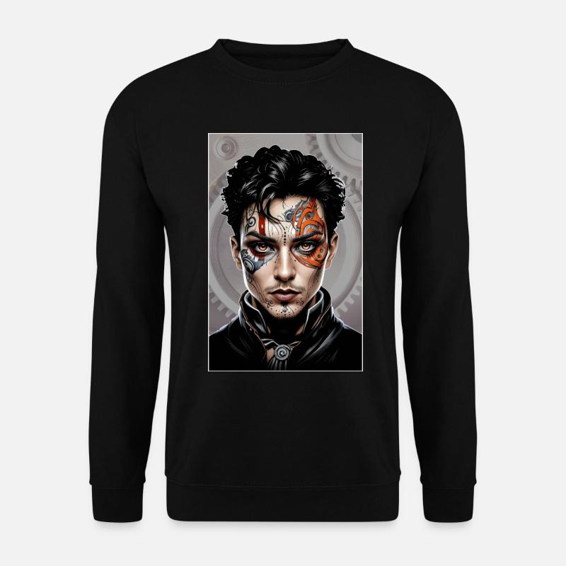 Steampunk Boy 05 - Unisex Sweatshirt - black