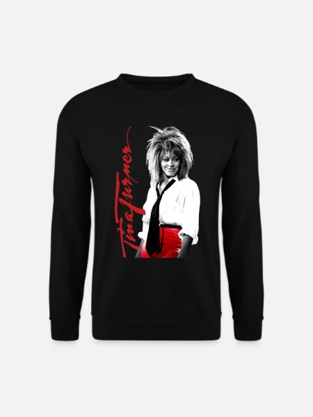 Tina Turner Fotografie Mit Signatur - Unisex Pullover - Schwarz