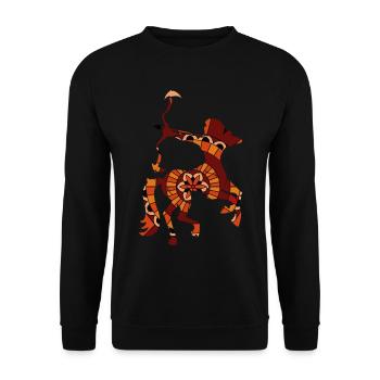 Sagittaire Signe astrologique Horoscope Astrologie - Sweat-shirt Unisexe - noir - Devant - Alina (178cm) & Michal (187cm)