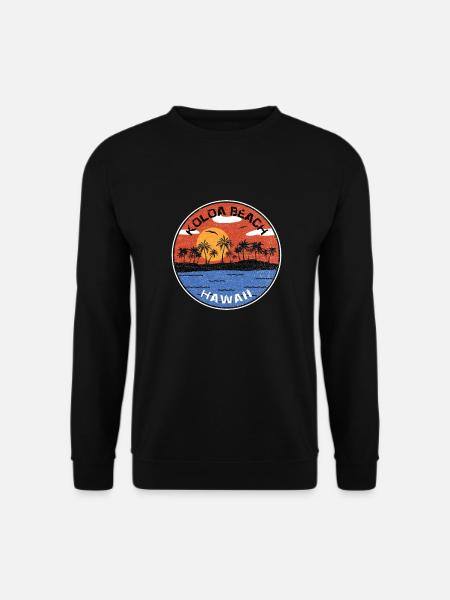 Sunset Kōloa Beach Hawaii - Unisex Sweatshirt - black