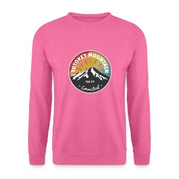 Randonnée Totoket Mountain Connecticut - Sweat-shirt Unisexe - rose - Devant