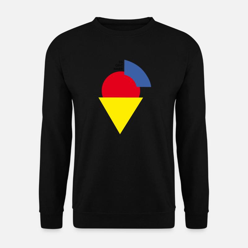 Eis geht immer - Unisex Pullover - Schwarz