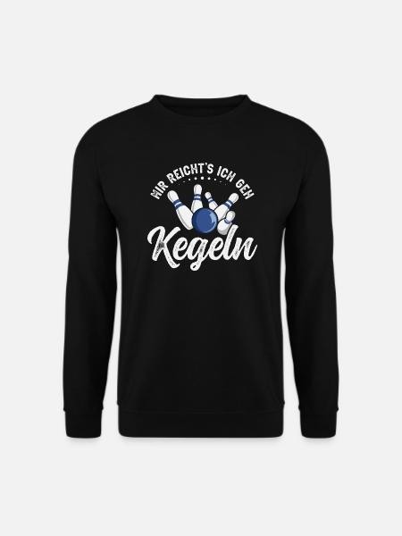 Kegeln Kegler Kegel Kegelclub Kegeltour - Unisex Pullover - Schwarz
