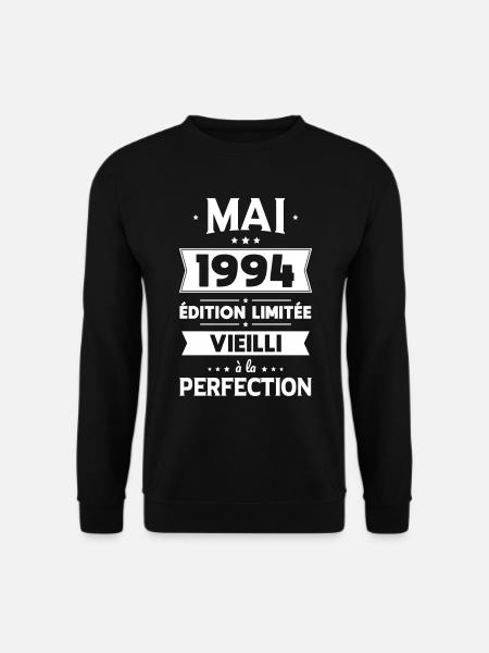 30th Anniversary - May 1994 Perfection - Unisex Sweatshirt - black