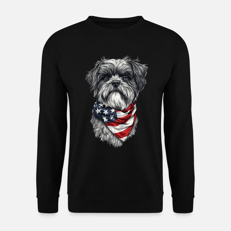 Lhasa Apso - Unisex Pullover - Schwarz