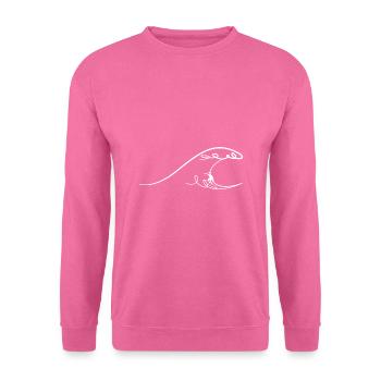 Welle - Unisex Pullover - Pink - Vorne
