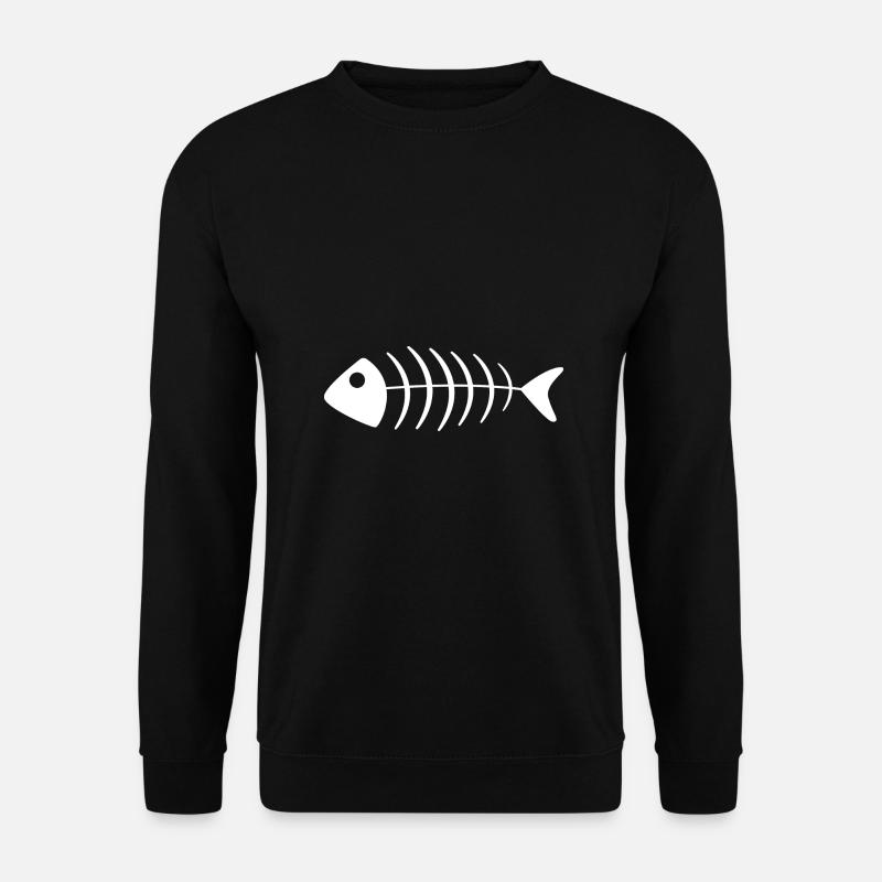 Fisch - Unisex Pullover - Schwarz